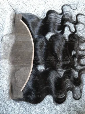 Raw Hair Body Wave 13X4 Transparent Frontal