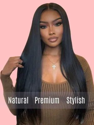 Mink Hair Straight HD Lace Wig