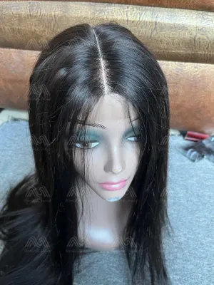 Mink Hair 2X6 Transparent Closure Wig