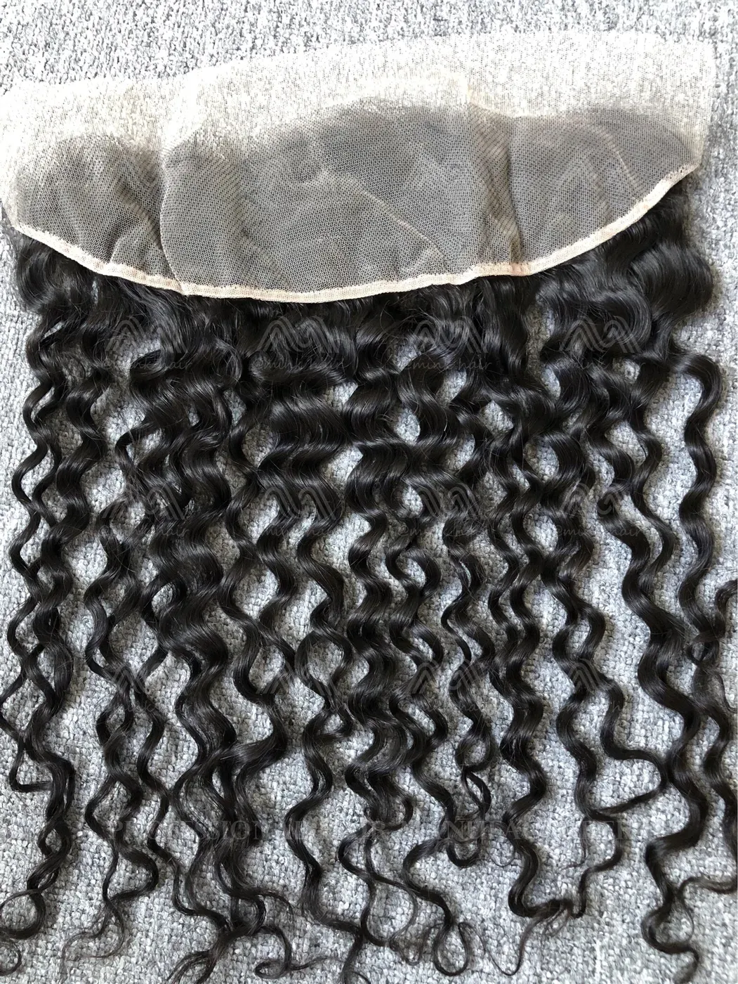 Mink Hair Italian Curly 13X4 Transparent Frontal