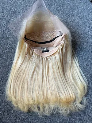 Luxury Hair Blonde Straight HD Lace Bob Wig