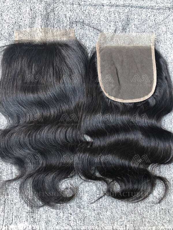 Raw Hair Body Wave 5X5 Transparent Closure