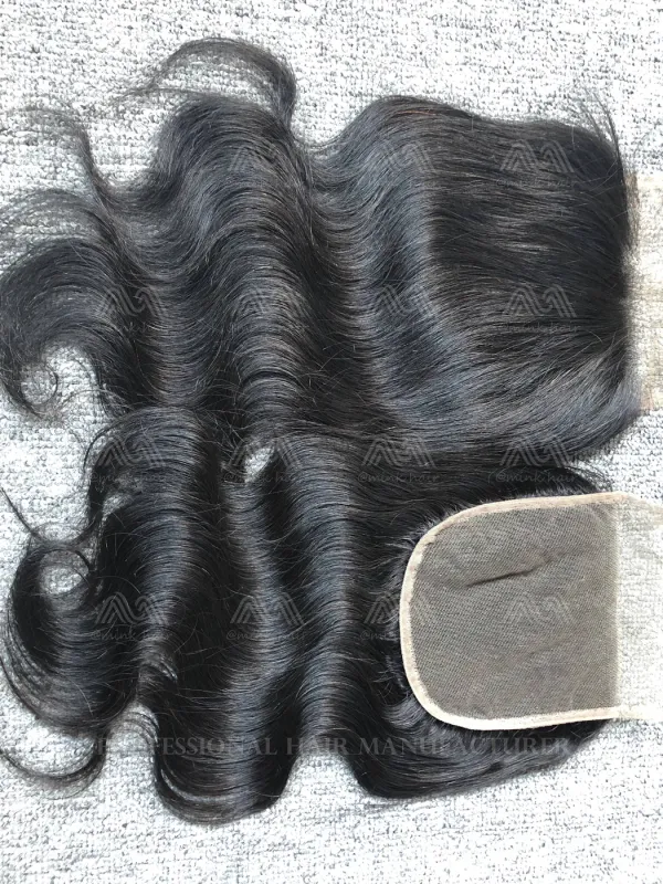 Raw Hair Body Wave 5X5 Transparent Closure