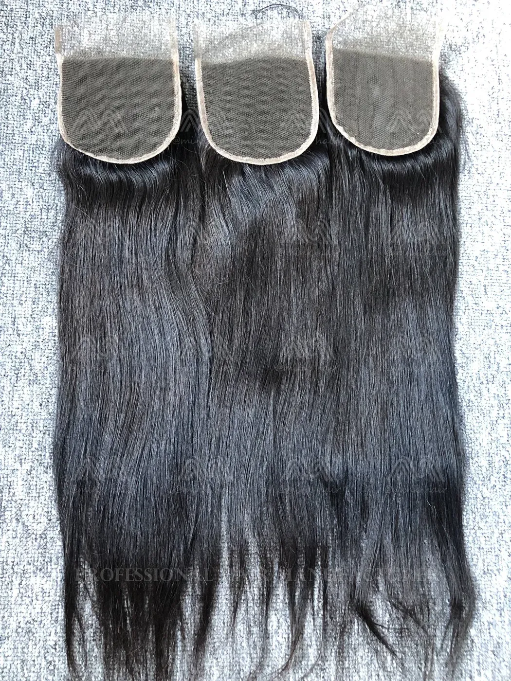 Raw Hair Straight 4X4 Transparent Closure