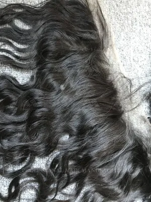 Mink Hair Water Wave 13X4 Transparent Frontal