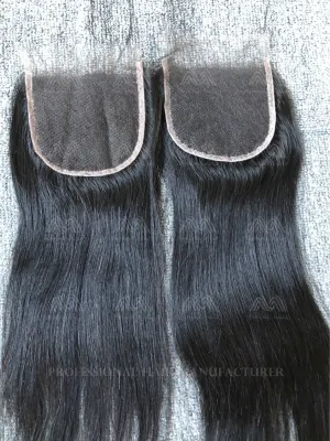 Raw Hair Straight 4X4 HD Closure