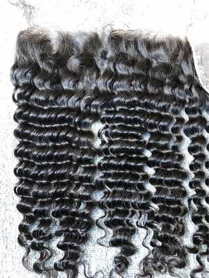 Luxury Hair Deep Wave 5X5 HD Closure
