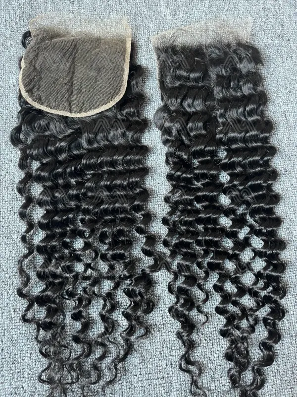 Luxury Hair Deep Wave 5X5 HD Closure