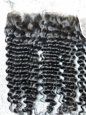 Luxury Hair Deep Wave 5X5 HD Closure