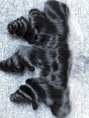 Luxury Hair Loose Wave 13X4 Transparent Frontal