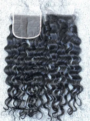 Luxury Hair Italian Curly 5X5 HD Closure