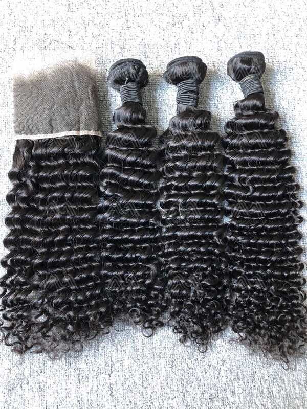 Mink Hair Deep Wave 13X4 HD Frontal