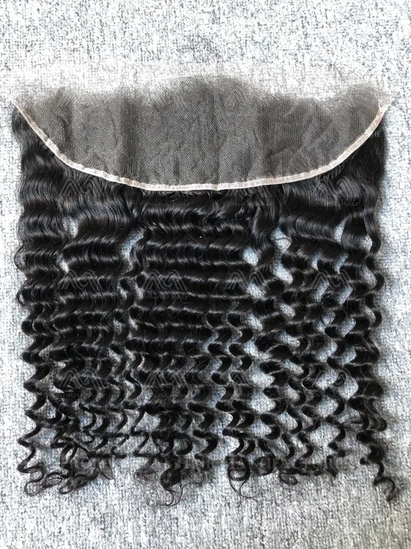 Mink Hair Deep Wave 13X4 HD Frontal