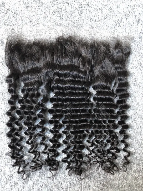 Mink Hair Deep Wave 13X4 HD Frontal