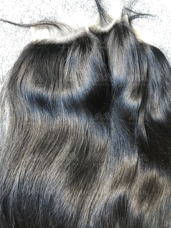 Mink Hair Straight 5X5 Transparent Closure