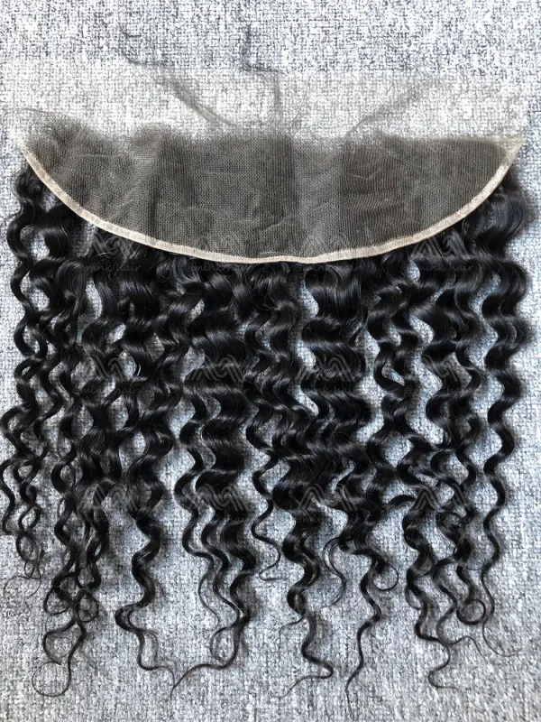 Mink Hair Italian Curly 13X4 HD Frontal