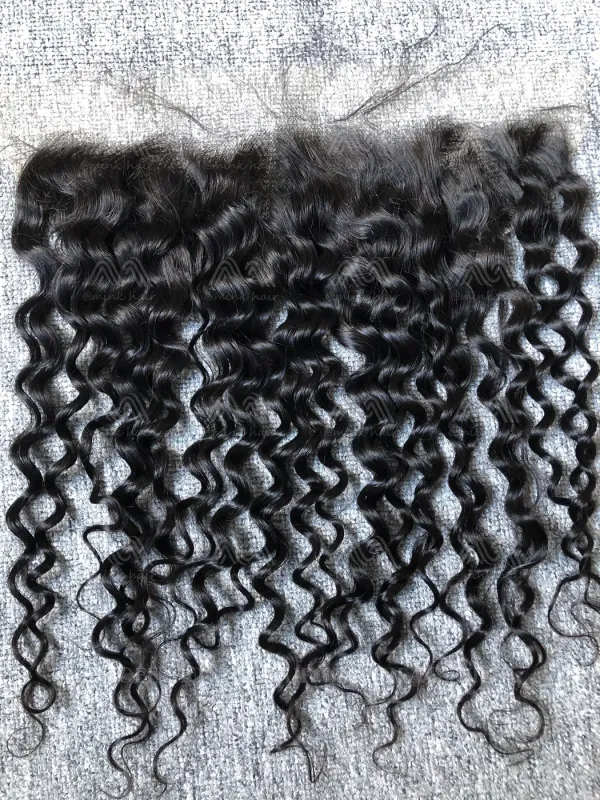 Mink Hair Italian Curly 13X4 HD Frontal