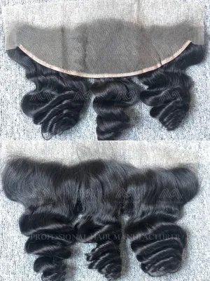 Mink Hair Loose Wave 13X4 Transparent Frontal