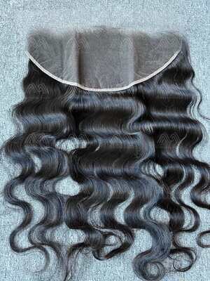 Luxury Hair Body Wave 13X6 Transparent Frontal
