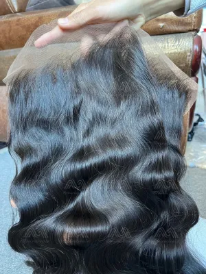 Luxury Hair Body Wave 13X6 Transparent Frontal