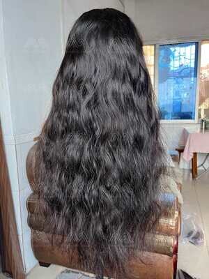 Mink Hair Body Wave Transparent Lace Wig