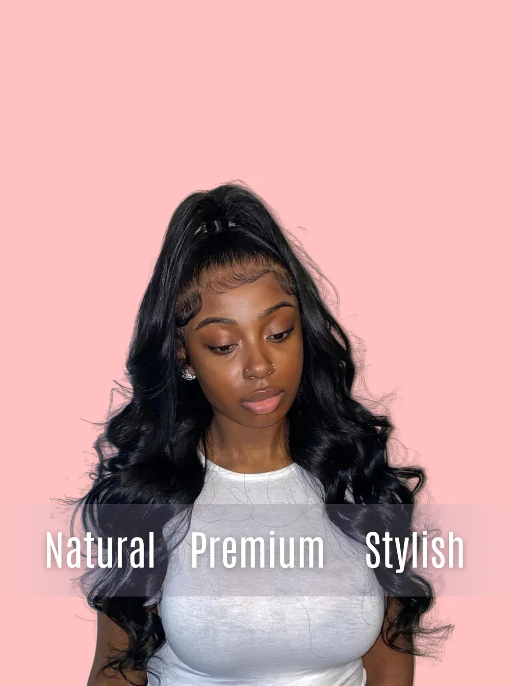 Mink Hair Body Wave Transparent Lace Wig