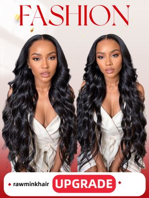 Luxury Hair Body Wave Transparent Lace Wig