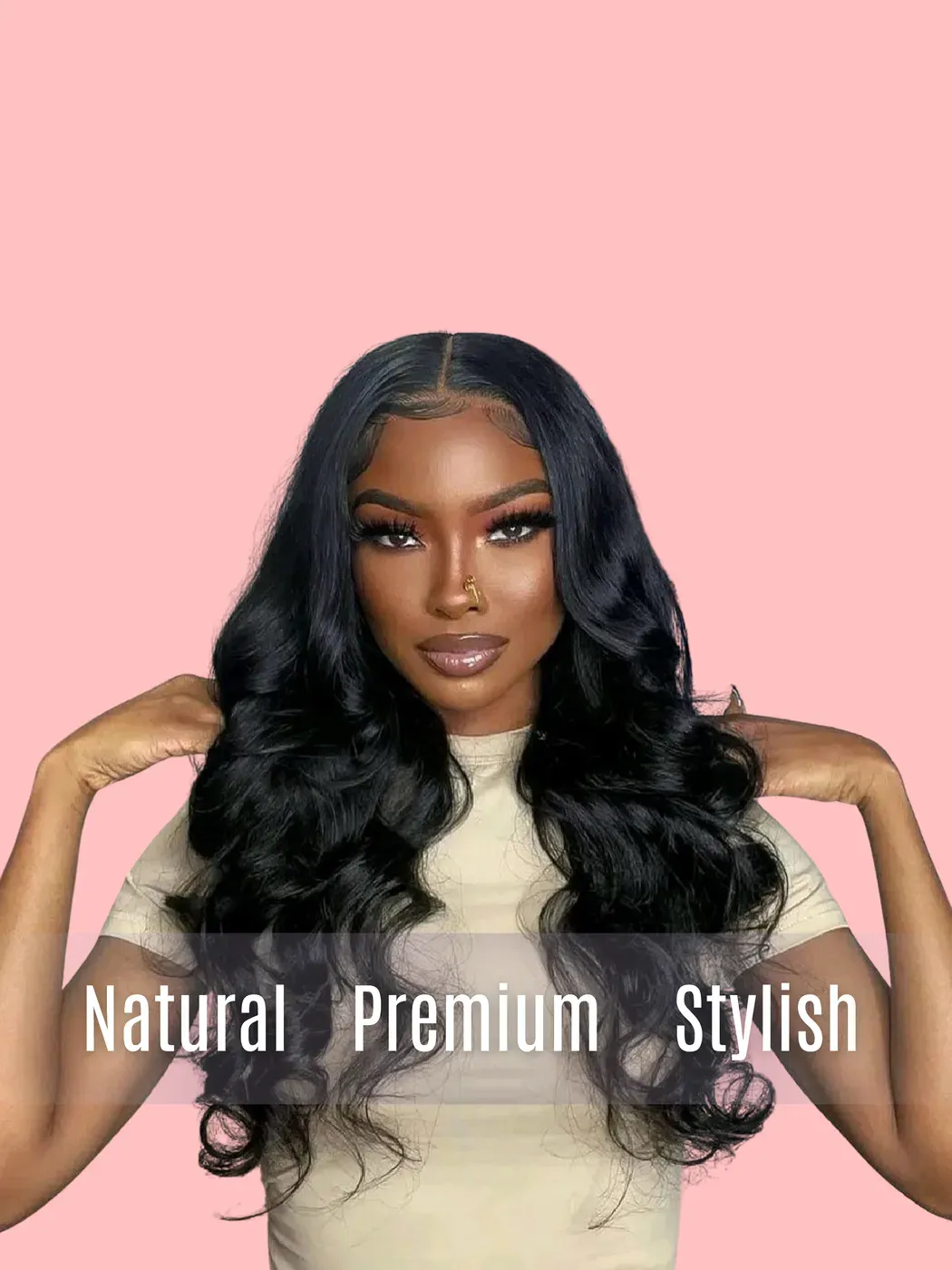 Luxury Hair Body Wave Transparent Lace Wig