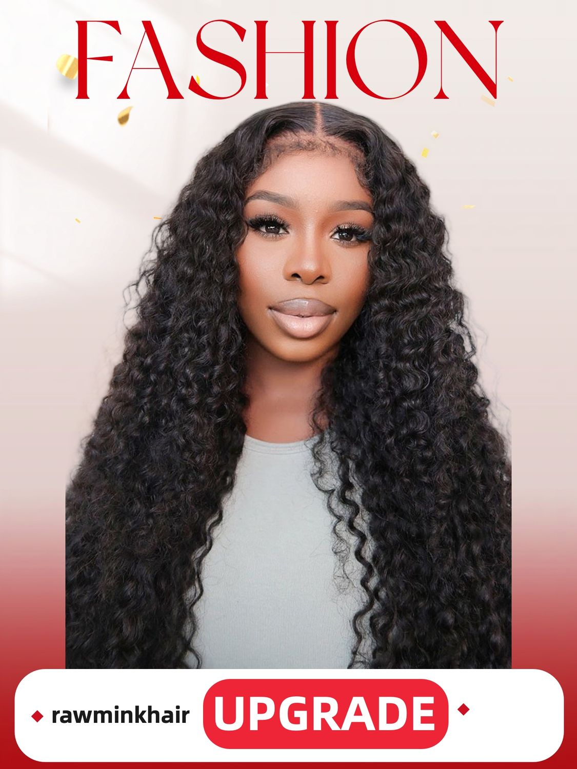 Luxury Hair Italian Curly Transparent Lace Wig