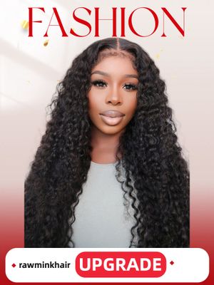 Luxury Hair Italian Curly Transparent Lace Wig