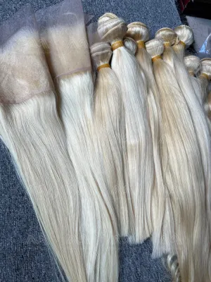 Blonde Hair Straight 13X4 HD Frontal
