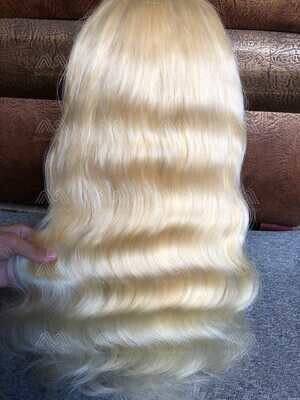Luxury Hair Blonde Body Wave Transparent Lace Wig