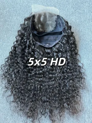 Raw Hair Deep Wave HD Lace Wig