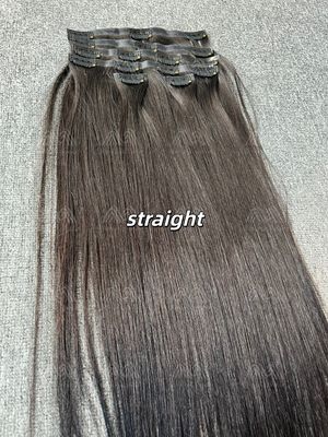 Pu Skin Seamless Clip In