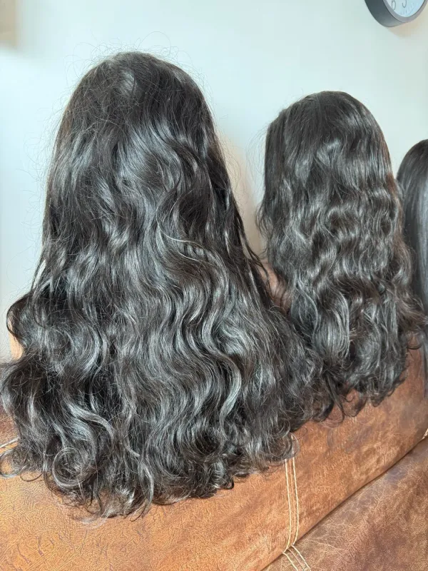Luxury Hair Double Drawn HD Lace Wig 250% Density