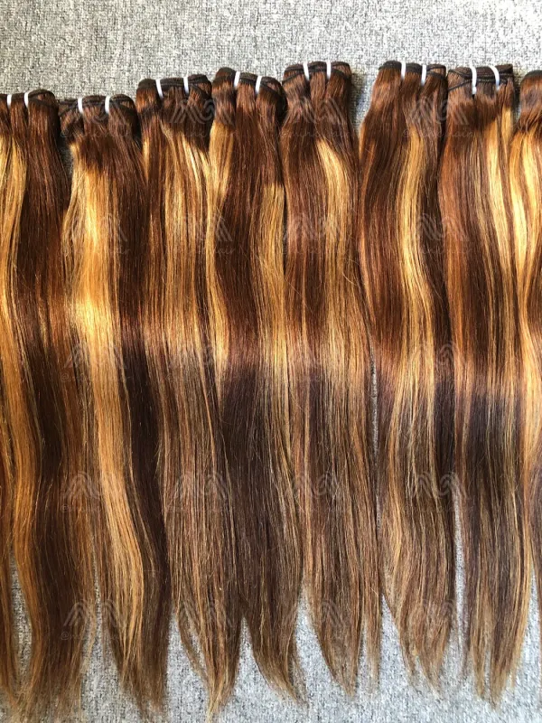 Piano Color Silky Straight Bundles