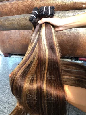 Piano Color Silky Straight Bundles