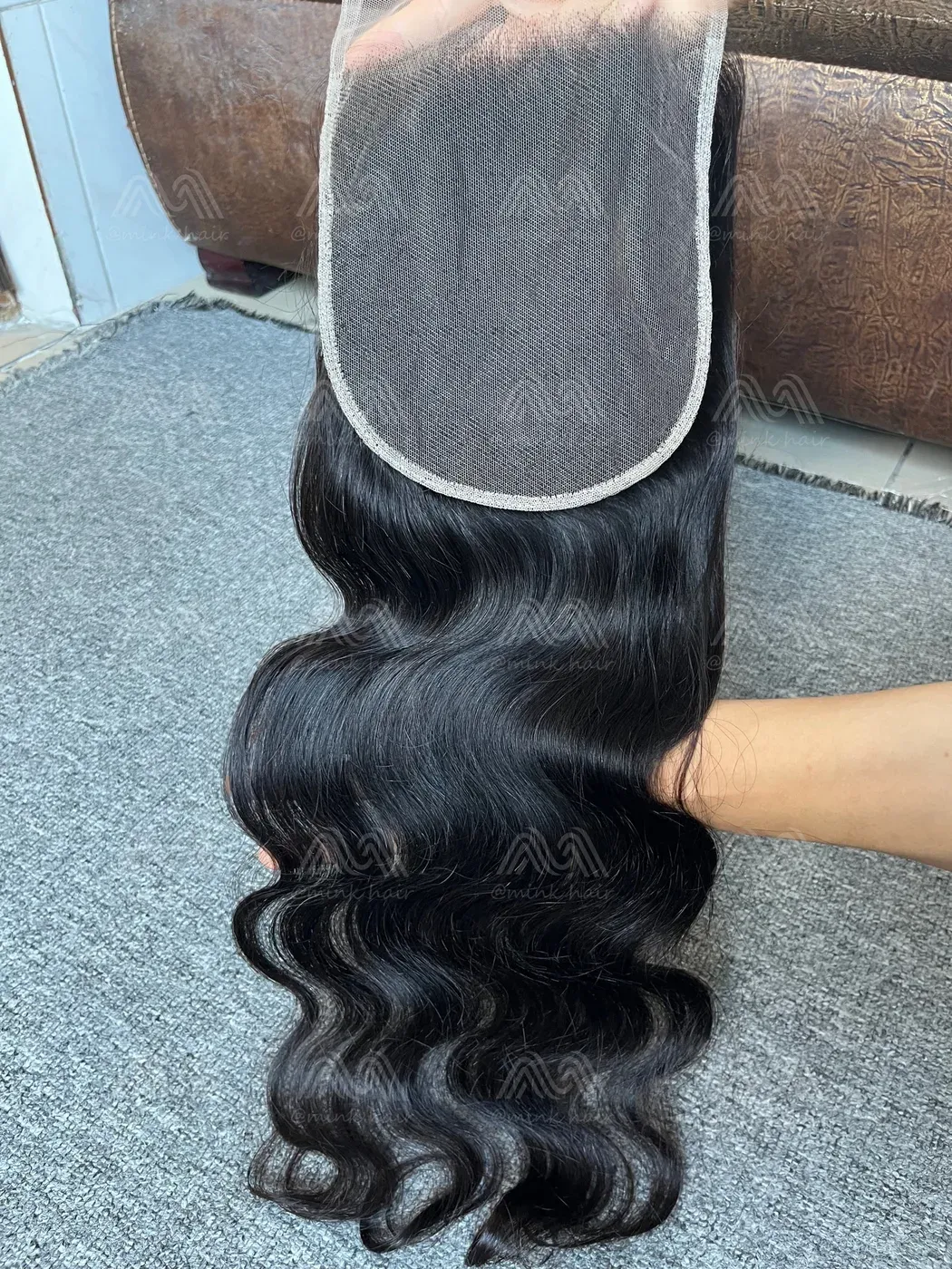 Diamond Hair Body Wave 5X5 Transparent Closure