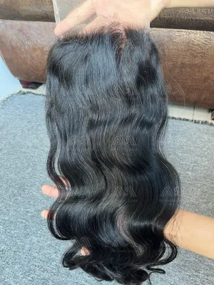 Diamond Hair Body Wave 4X4 Transparent Closure