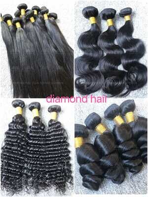 Sample Deals: Diamond Hair 3 Bundles （100g Each Bundle)