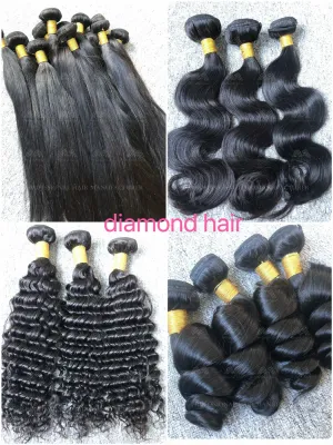 Sample Deals: Diamond Hair 3 Bundles （100g Each Bundle)