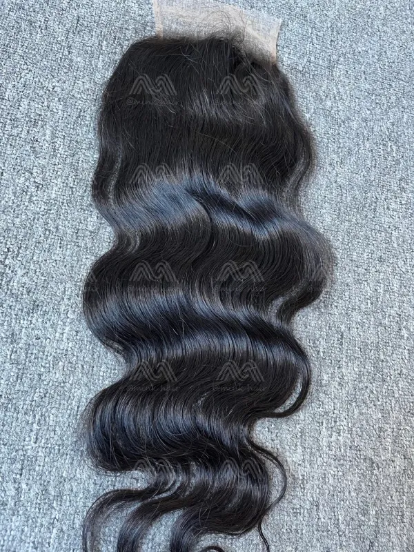 Diamond Hair 6X6 Transparent Closure (Including straight/body wave)