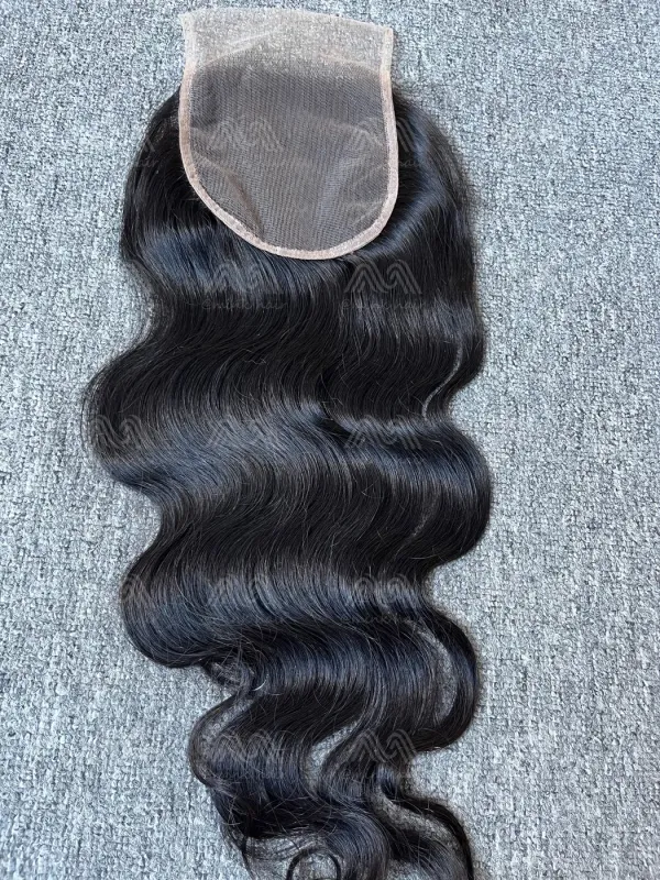 Diamond Hair 6X6 Transparent Closure (Including straight/body wave)