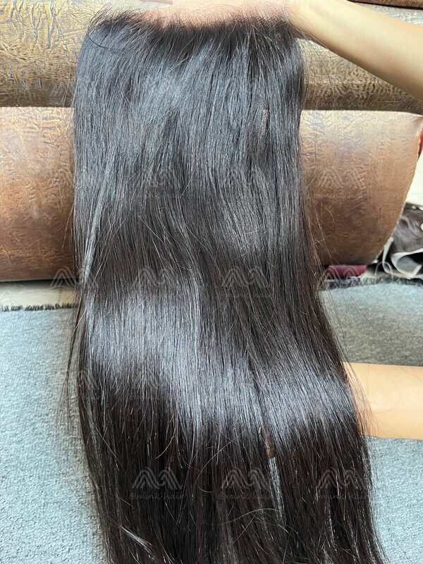 Diamond Hair Straight 5x5 Transparent Closure