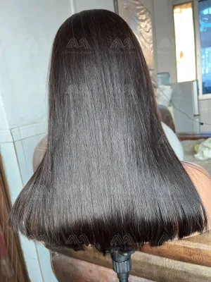 Mink Hair Straight 13x4 Bob Wig