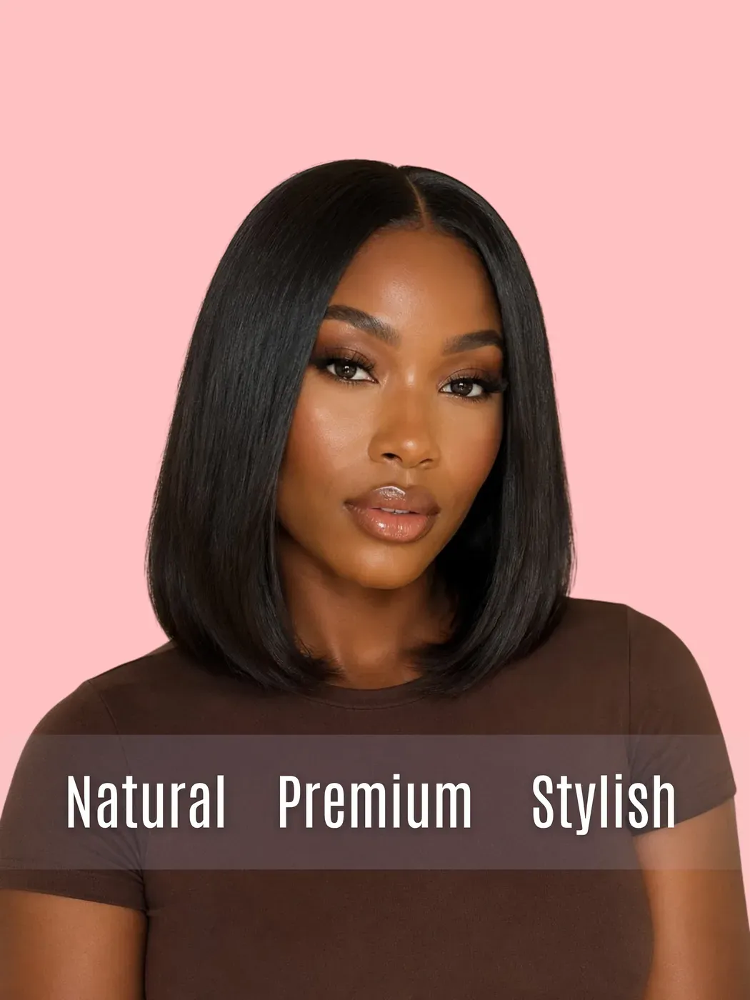 Mink Hair Straight 4X4 5X5 Bob Wig