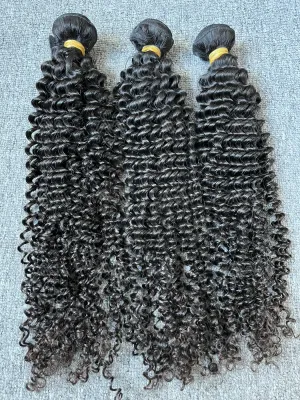 Raw Hair Jerry Curly Bundles