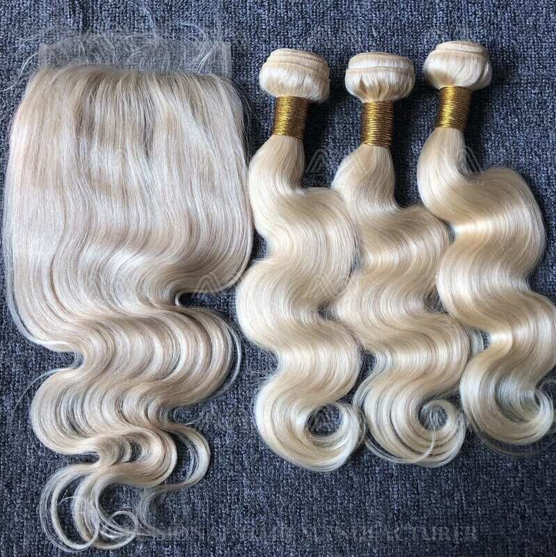 Blonde Hair 6x6 HD Closure