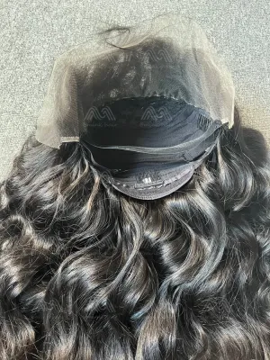 Raw Hair Loose Wave 13x4 Transparent Frontal Wig
