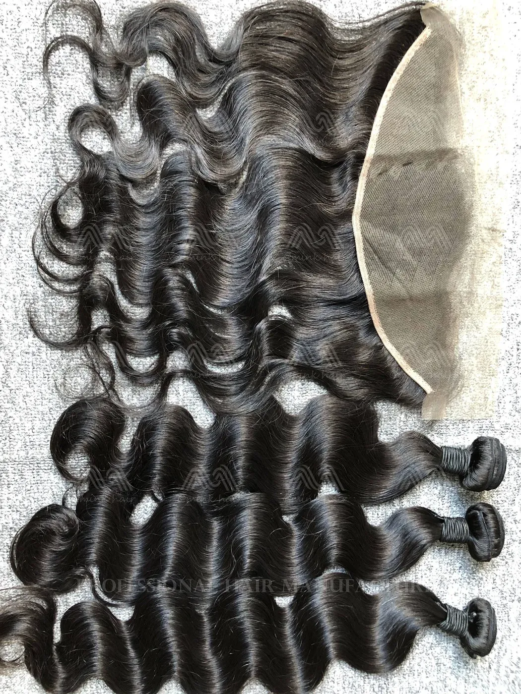 Mink Hair Body Wave 3 Bundles With 13X4 Transparent Frontal Deals
